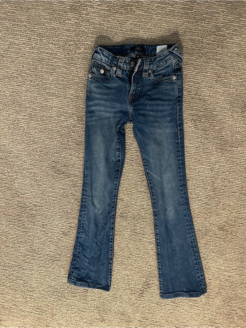 True Religion Blue Flare Jeans